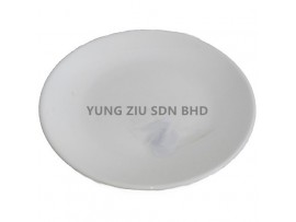 10^CERAMICS PLATE(81272)(WHITE)